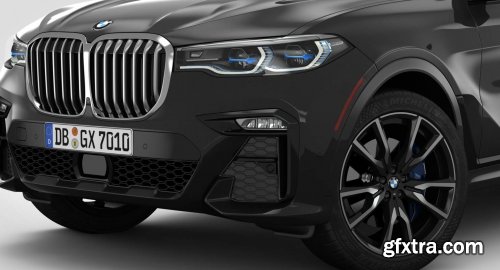 BMW X7 2019 3D Model