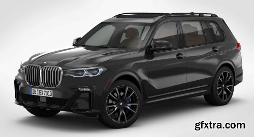 BMW X7 2019 3D Model