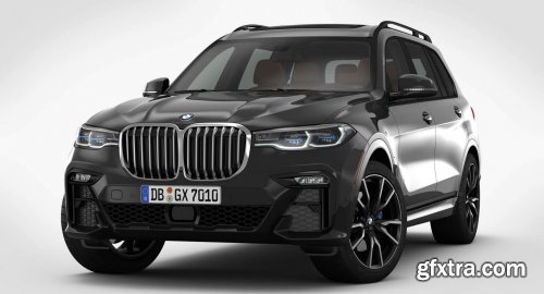 BMW X7 2019 3D Model