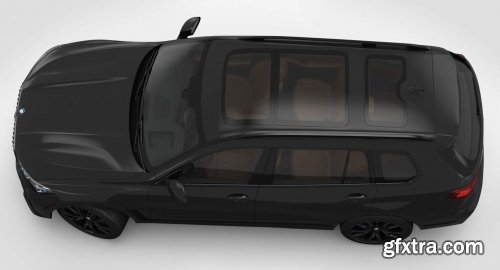 BMW X7 2019 3D Model