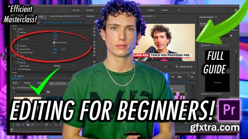  How To Edit Videos in Adobe Premiere Pro 2021 as a BEGINNER (Short Video Editing Masterclass 2021)