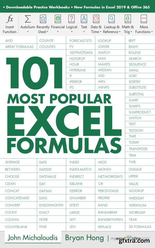 101 Most Popular Excel Formulas (101 Excel) 