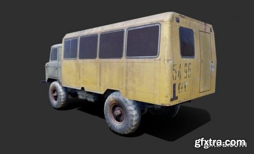 Gaz 66 3d model