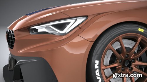 Seat Leon Cupra Competicion 2020 3D model