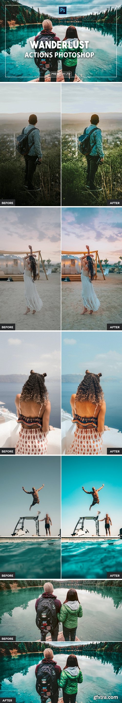 Wanderlust Photoshop Actions