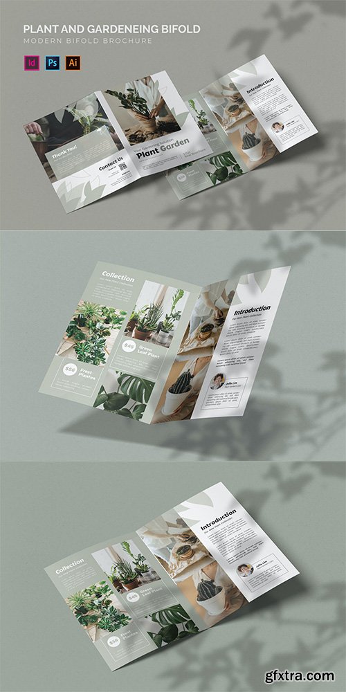 Plant And Gardening - Bifold Brochure