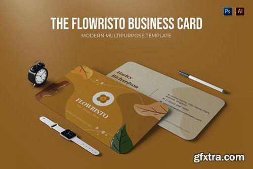 The Flowristo - Business Card