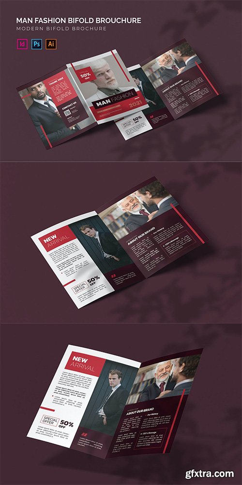 Man Fashion - Bifold Brochure