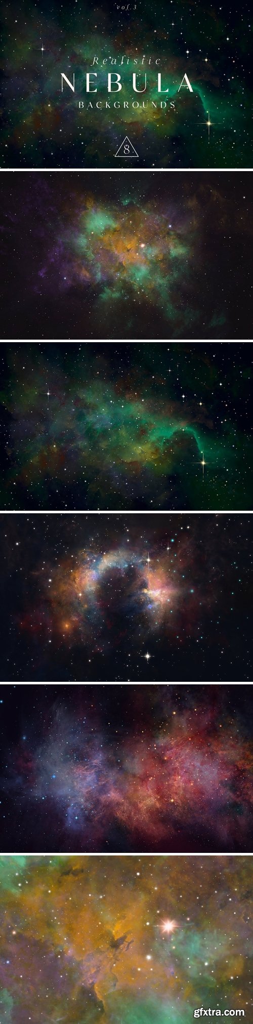 Realistic Nebula Backgrounds 3