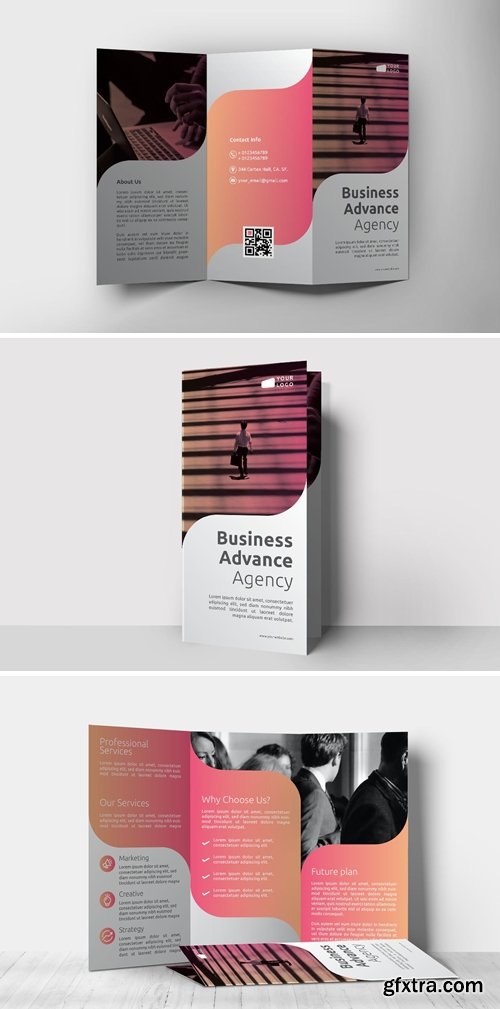 Digital Startup – Trifold Brochure