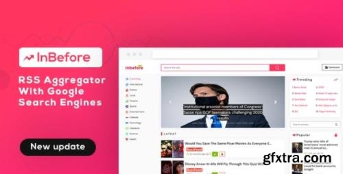 CodeCanyon - InBefore v1.0.5 - News Aggregator with Search Engine - 24809255