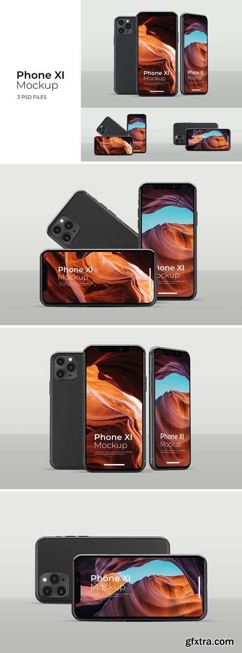 iPhone 11 Presentation - Mockup Vol.3