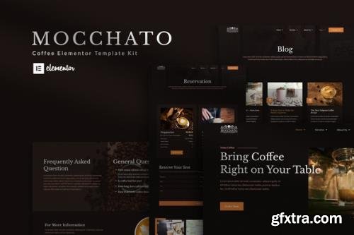 ThemeForest - Mocchato v1.0.0 - Coffee Shop Elementor Template Kit - 31421450