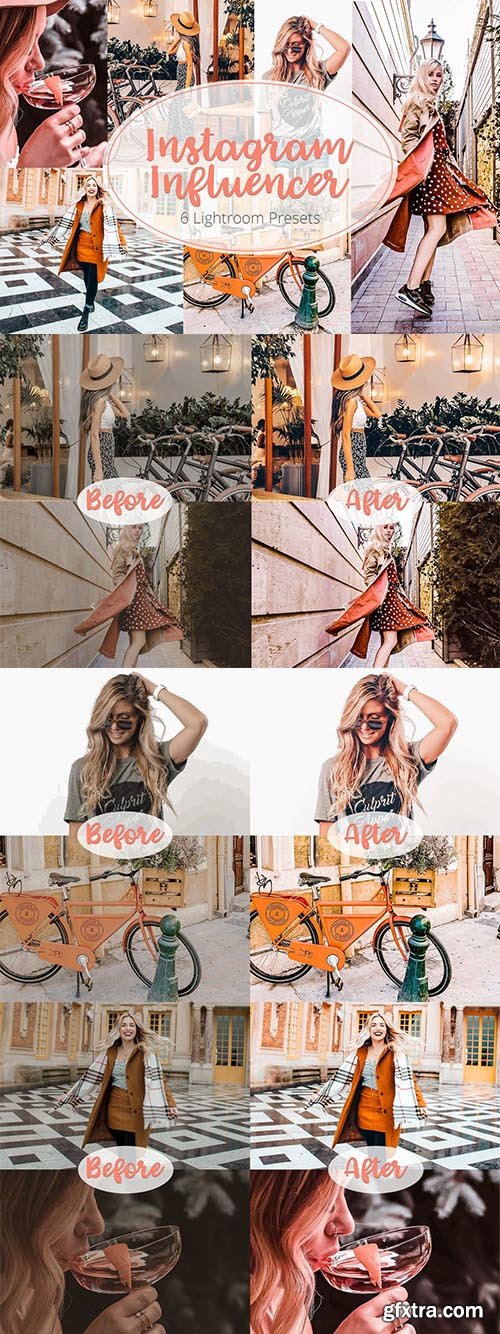 CreativeMarket - Influencer - Lightroom Preset Pack 5910397