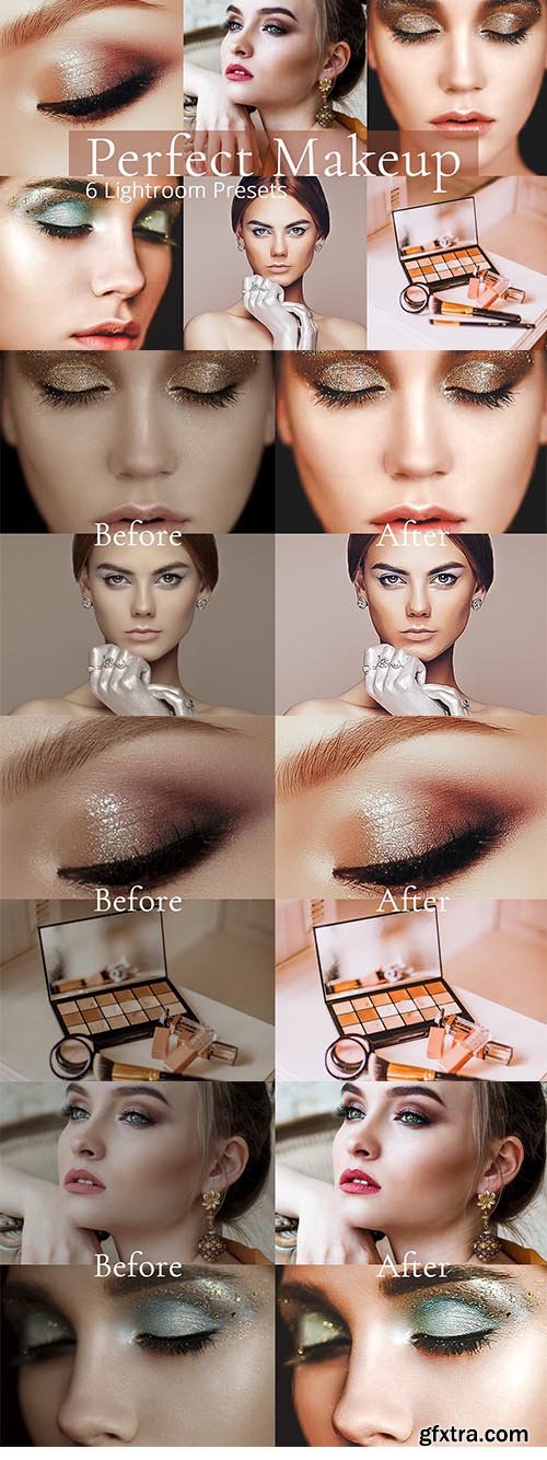 CreativeMarket - Perfect Makeup - Lightroom Presets 5914236