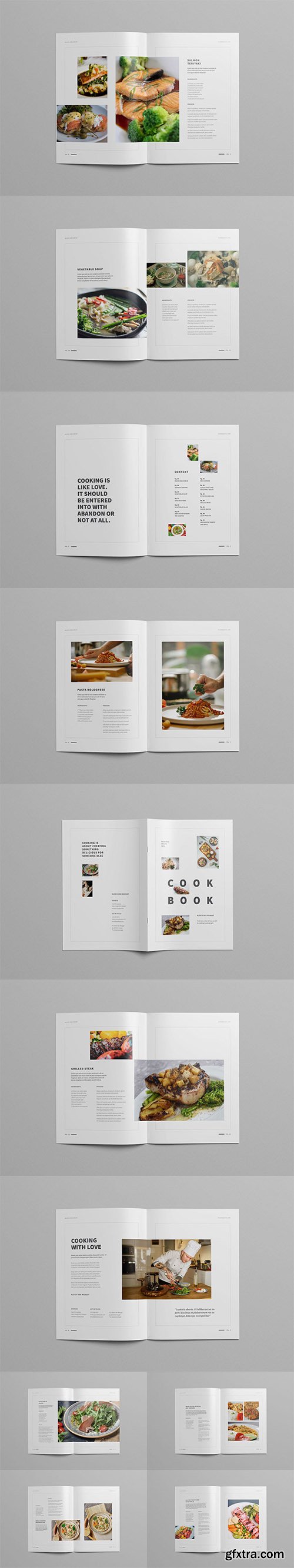 Minimal Cookbook/Recipe Book