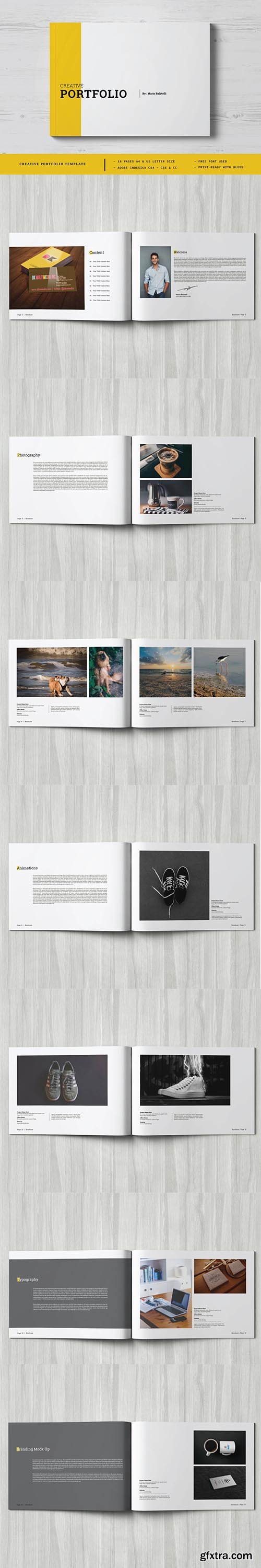 CreativeMarket - Creative Portfolio Template 5988935