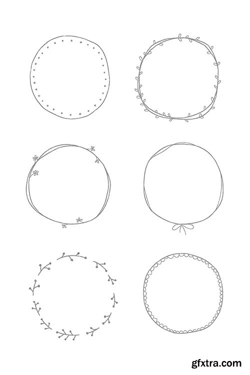 Circles frames png 