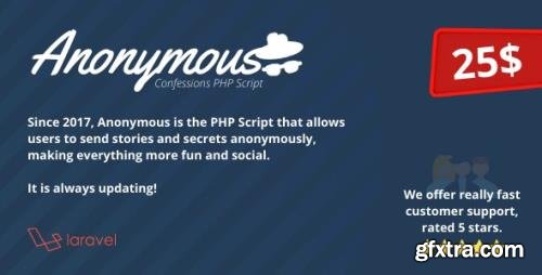 CodeCanyon - Anonymous v1.6.2 - Secret Confessions - 20583267