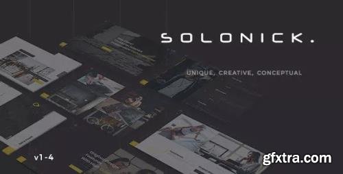 ThemeForest - Solonick v1.4 - Creative Responsive Personal Portfolio - 21743062