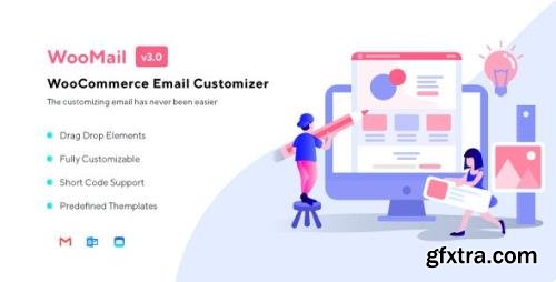 CodeCanyon - WooMail v3.0.34 - WooCommerce Email Customizer - 22400984