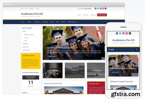 WPZoom - Academica Pro 3.0 v3.0.15 - Education / Organization WordPress Theme