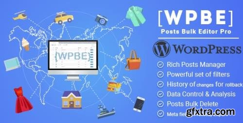 CodeCanyon - WPBE v2.0.3.2 - WordPress Posts Bulk Editor Professional - 24376112