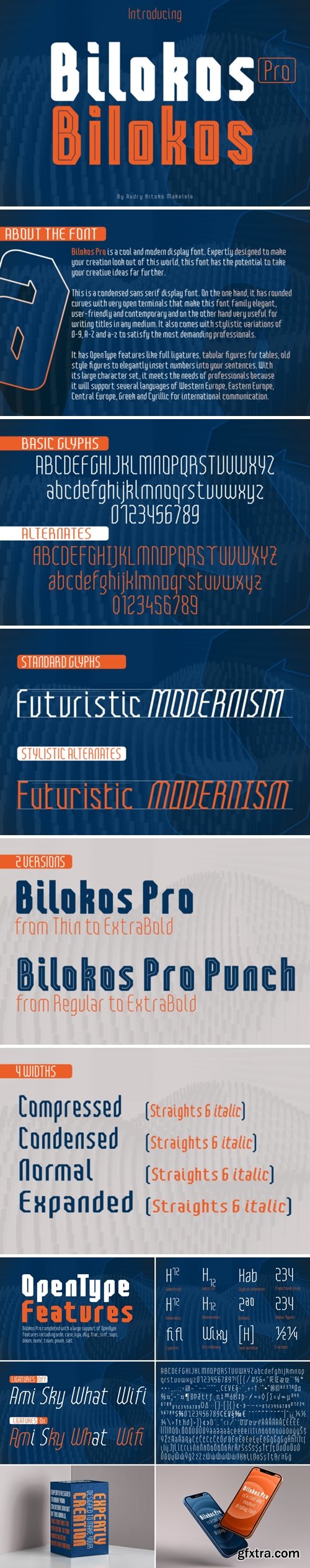 Bilokos Pro Condensed Font