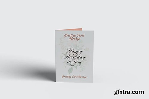 Greeting Card Mockup 745AQRX