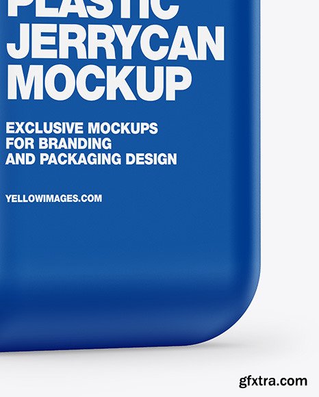 Plastic Jerrycan Mockup 78958