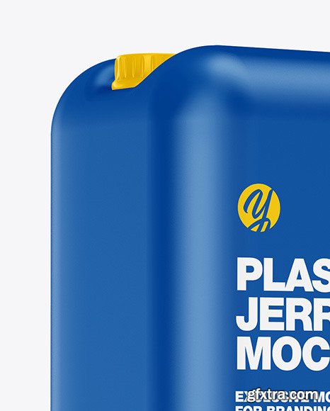 Plastic Jerrycan Mockup 78958