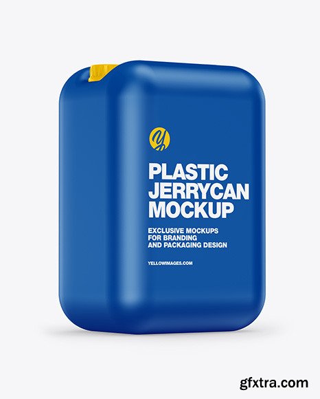 Plastic Jerrycan Mockup 78958