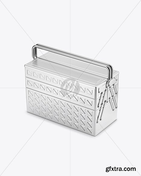 Tool Box Mockup - Half Side View 79001