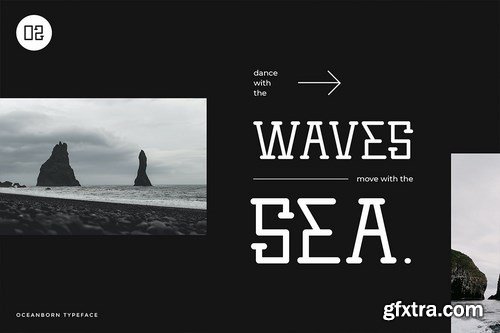 Oceanborn - Display Font