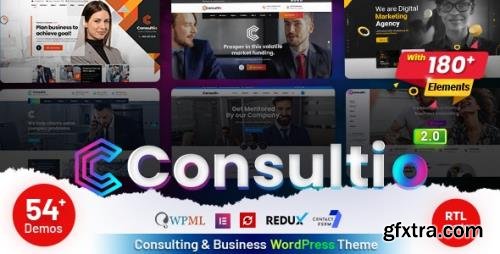 ThemeForest - Consultio v2.0.0 - Consulting Corporate - 25376496