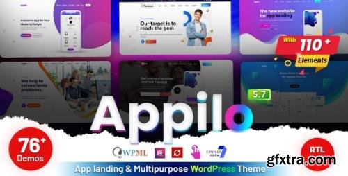 ThemeForest - Appilo v5.7 - App Landing WordPress Theme - 22358661 - NULLED