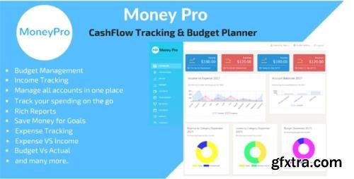 CodeCanyon - Money Pro v1.2.6 - Cashflow and Budgeting Manager - 20657801