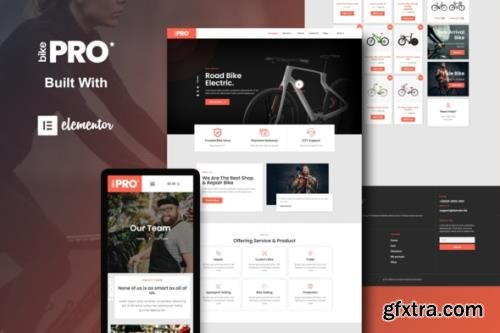 ThemeForest - BikePro v1.0.0 - WooCommerce Elementor Template Kit - 31423952