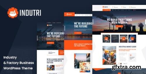 ThemeForest - Indutri v1.0.2 - Factory & Industrial WordPress Theme - 27818145