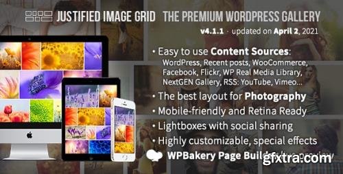 CodeCanyon - Justified Image Grid v4.1.1 - Premium WordPress Gallery - 2594251