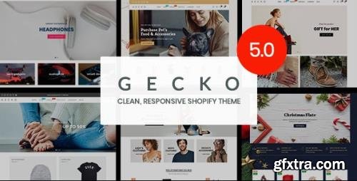 ThemeForest - Gecko v5.5.1 - Responsive Shopify Theme - RTL support - 21398578