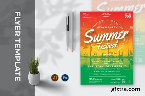 Summer Day Festival - Flyer AC