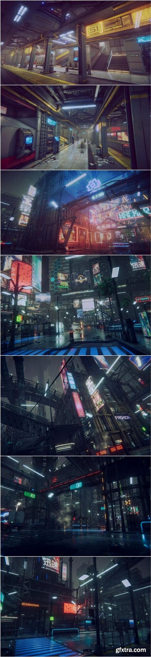 Dark City2 – Cyberpunk Pack