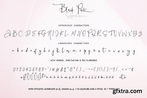 Black Pink Signature