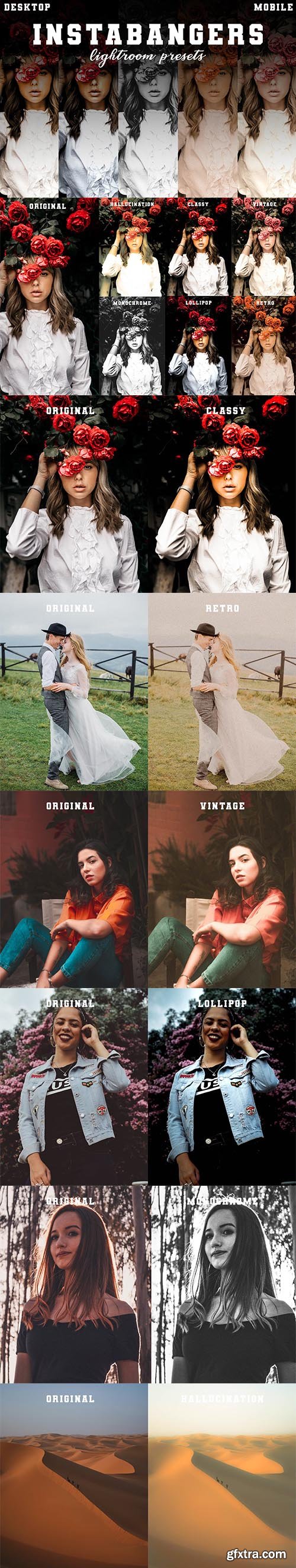 CreativeMarket - InstaBangers Lightroom Presets 5995334