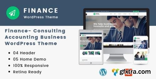 ThemeForest - Finance v1.3.6 - Consulting, Accounting WordPress Theme - 19444449