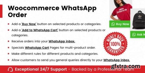 CodeCanyon - WooCommerce Whatsapp Order v1.0.4 - 27861649