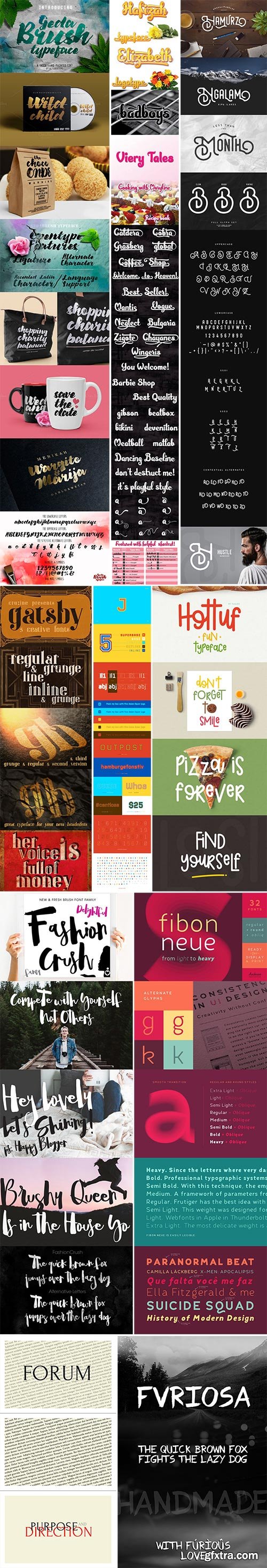 My Mix Fonts Bundle 12