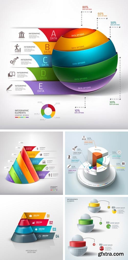 SS - 3d Infographic Chart Part 1