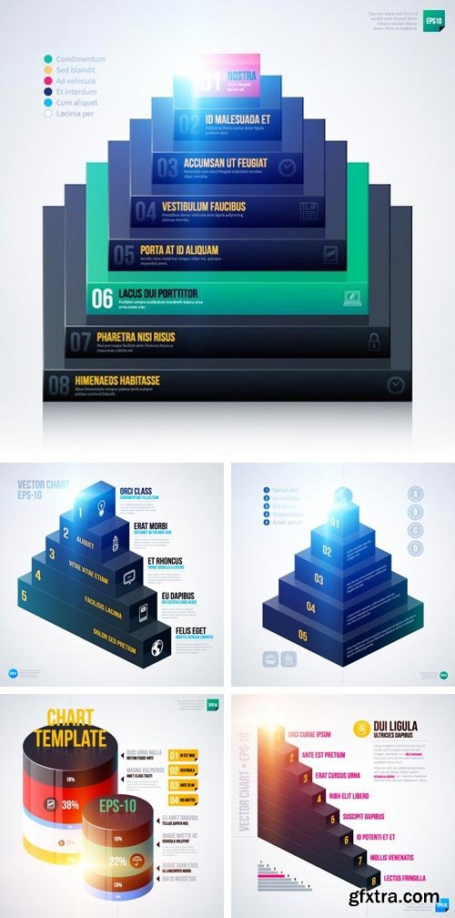 SS - 3d Infographic Chart Part 3